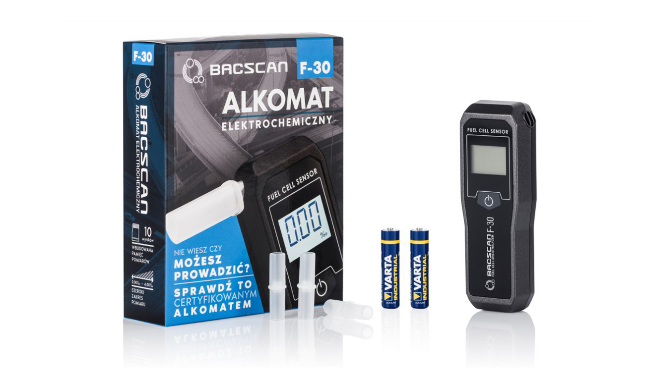 Alkomat BACSCAN F-30 akcesoria