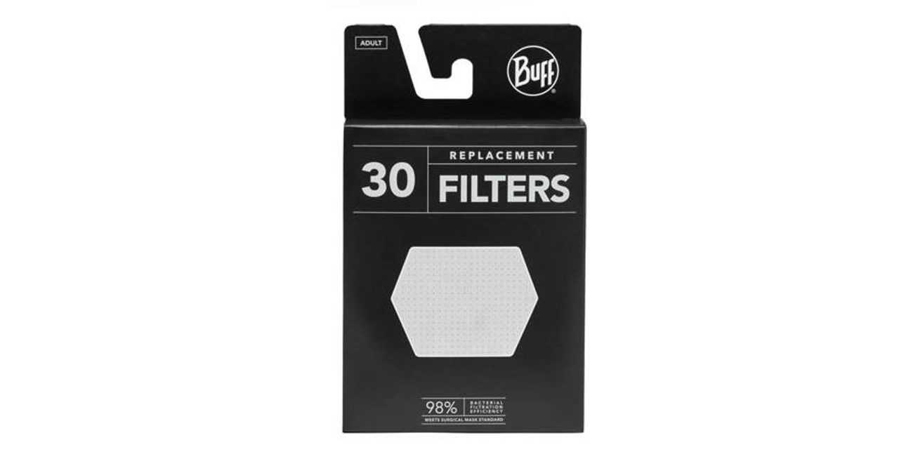 Zestaw filtrów do chusty Buff Standard - 30 szt