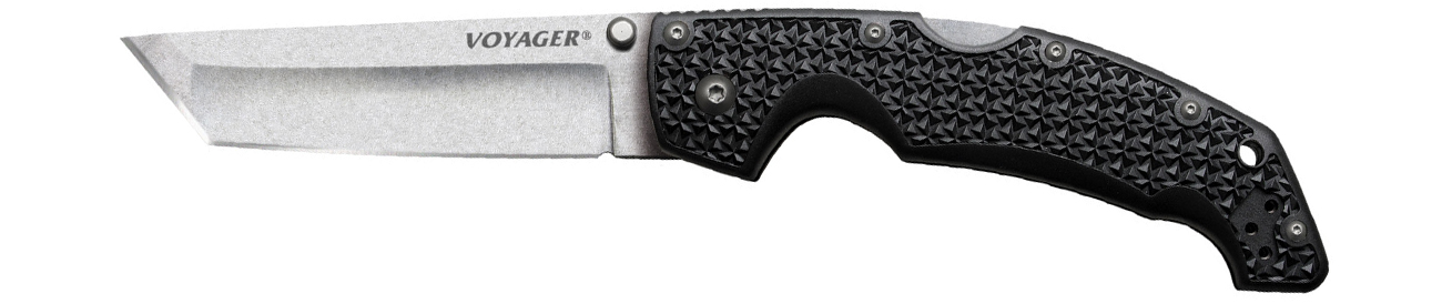 Nóż składany Cold Steel Voyager Large Tanto bok