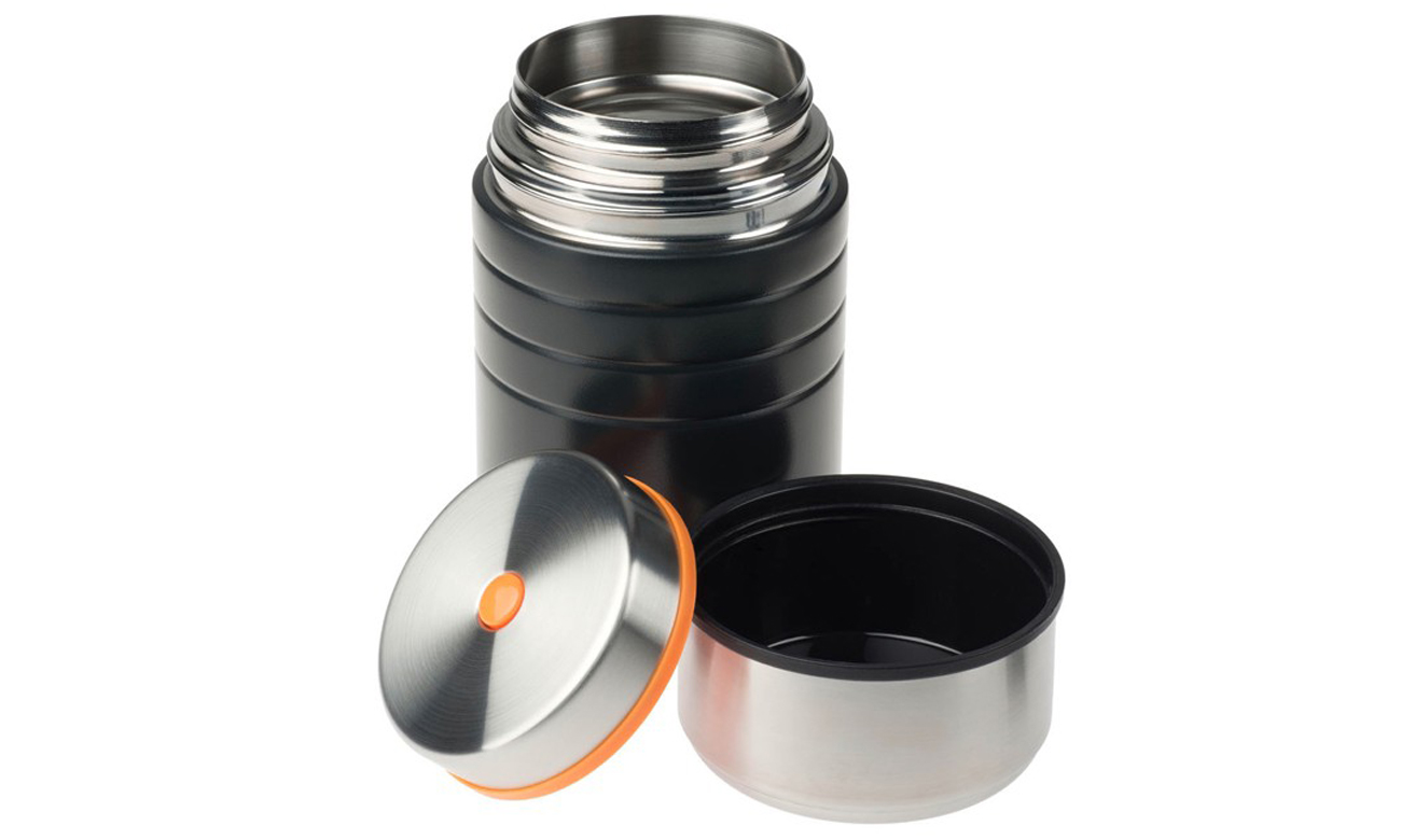 Termos obiadowy Esbit MAJORIS FOOD JUG 0.8 L black rozłożony