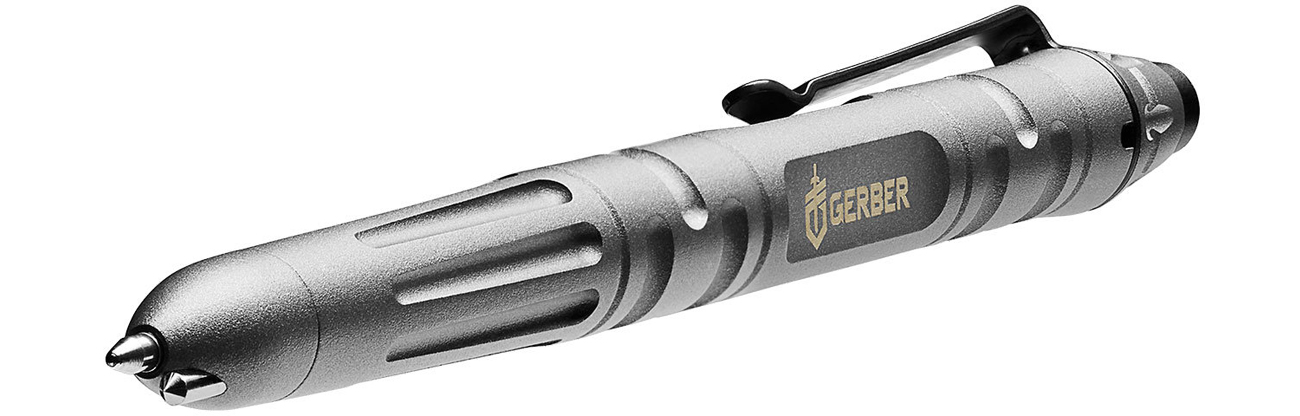 Kubotan - długopis taktyczny Gerber Gear Impromptu TP Grey