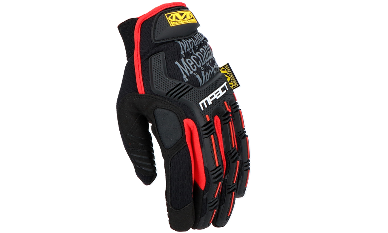 Rękawice Mechanix Wear M-Pact Black/Red wierzch