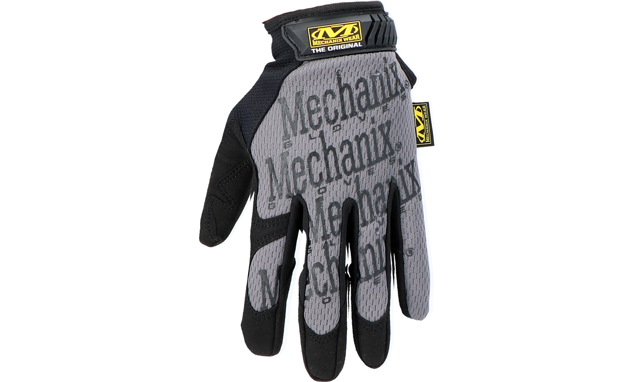 Rękawice Mechanix Wear The Original Grey zewnętrzna strona