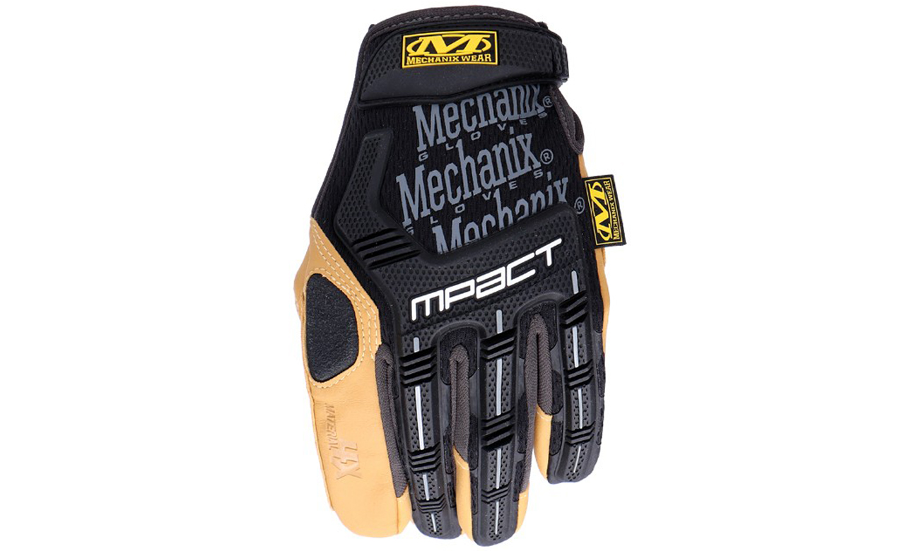Rękawice Mechanix Wear Material4X M-Pact Black wierzch