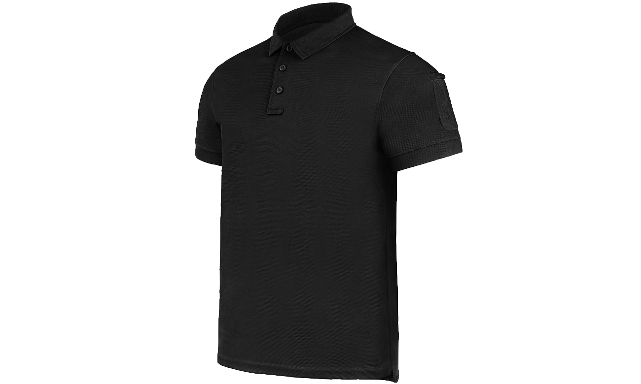 Koszulka Polo Mil-Tec Tactical Quick Dry Black