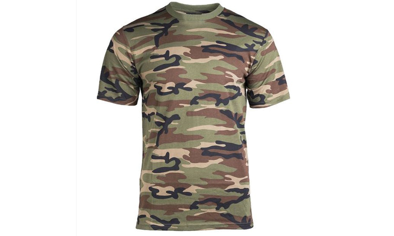 Koszulka T-Shirt Mil-Tec Woodland S