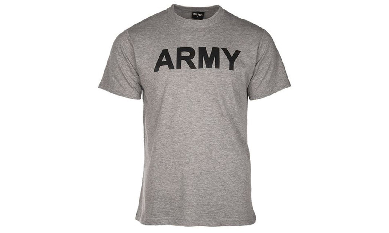 Koszulka T-Shirt Mil-Tec Army Grey S