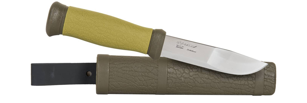 Nóż z głownią stałą Morakniv Outdoor 2000 Olive Green