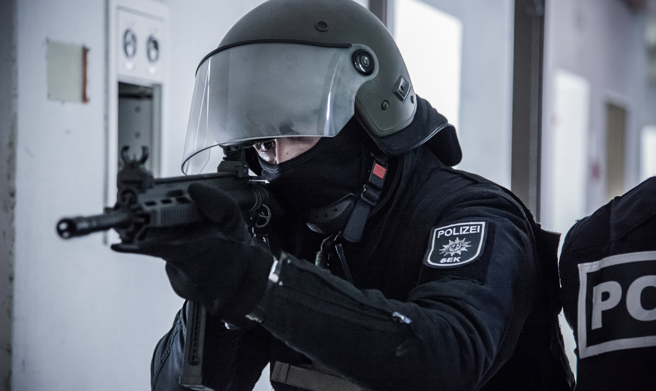 Dynamiczny trening z karabinkiem HK416
