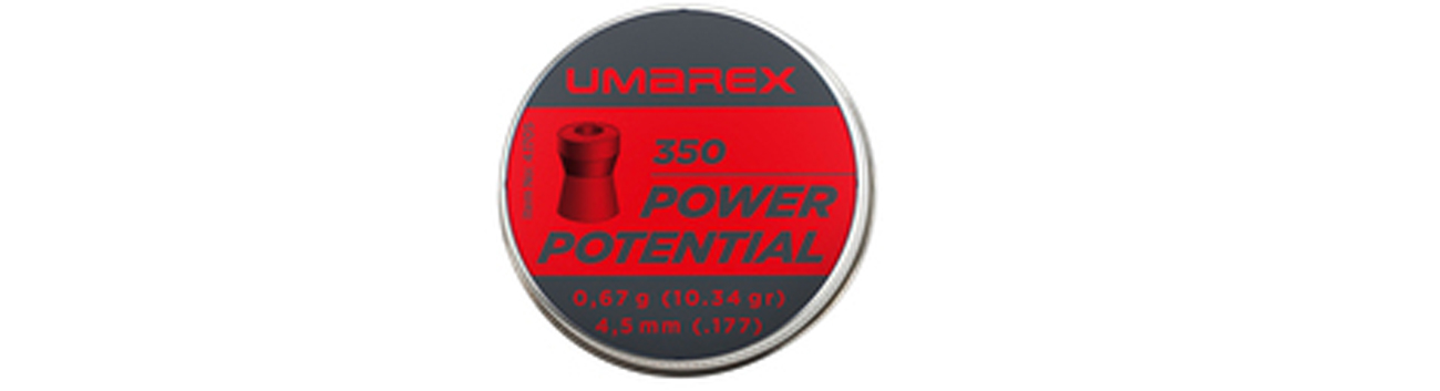 Śrut Umarex Power Potential Diabolo 4,5 mm 350 szt.