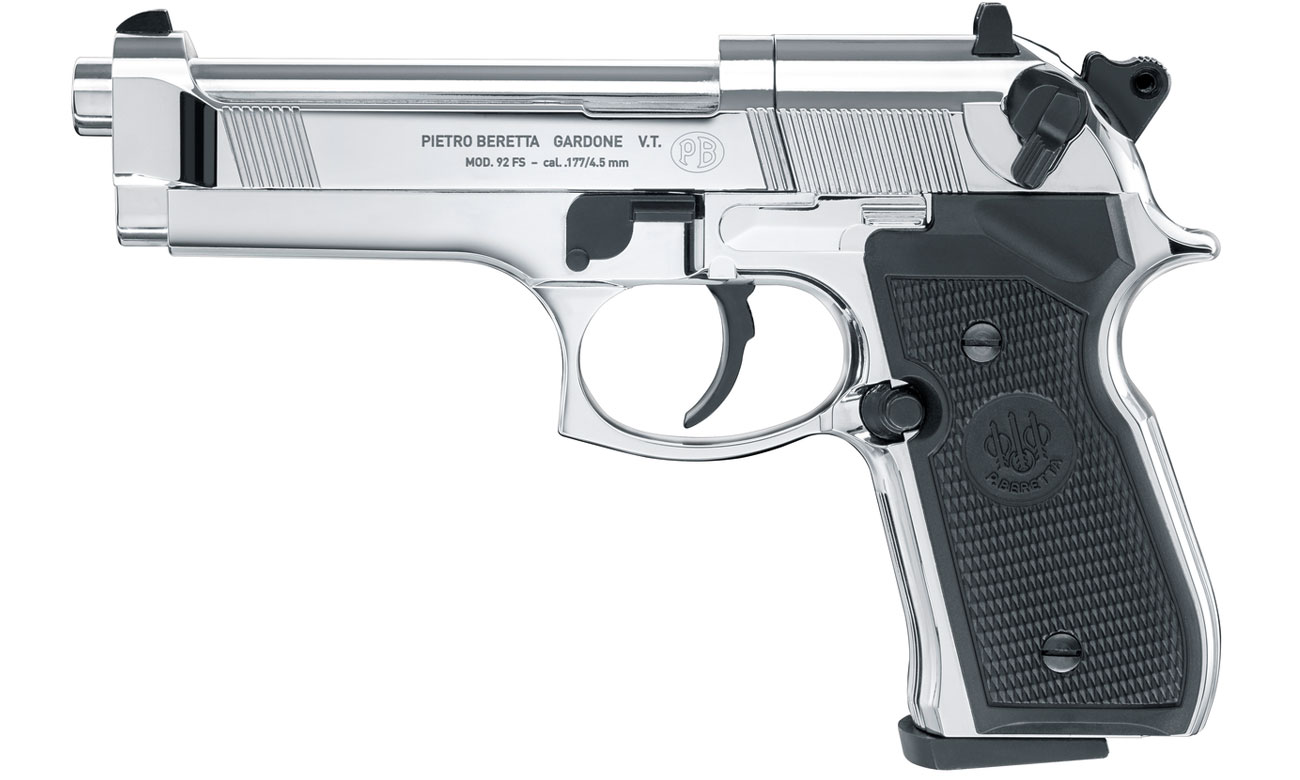 Wiatrówka Umarex Beretta M92 FS 4,5 mm Chrome
