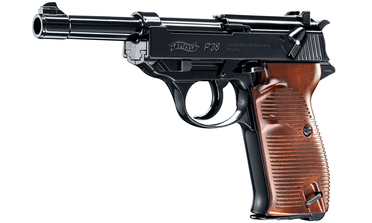 Wiatrówka pistolet Walther P38