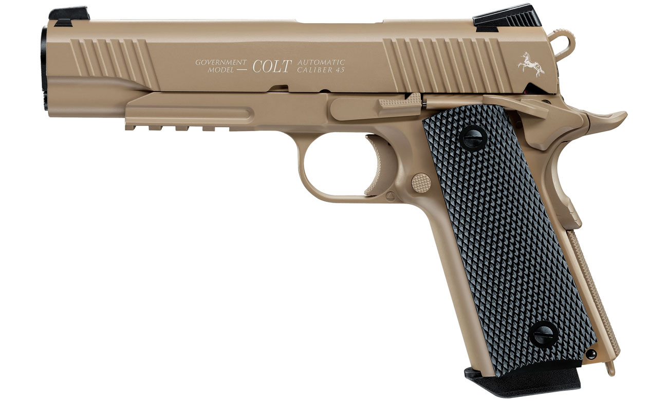 Pistolet Colt M45 A1 CQBP FDE kal. 4,5 mm BB