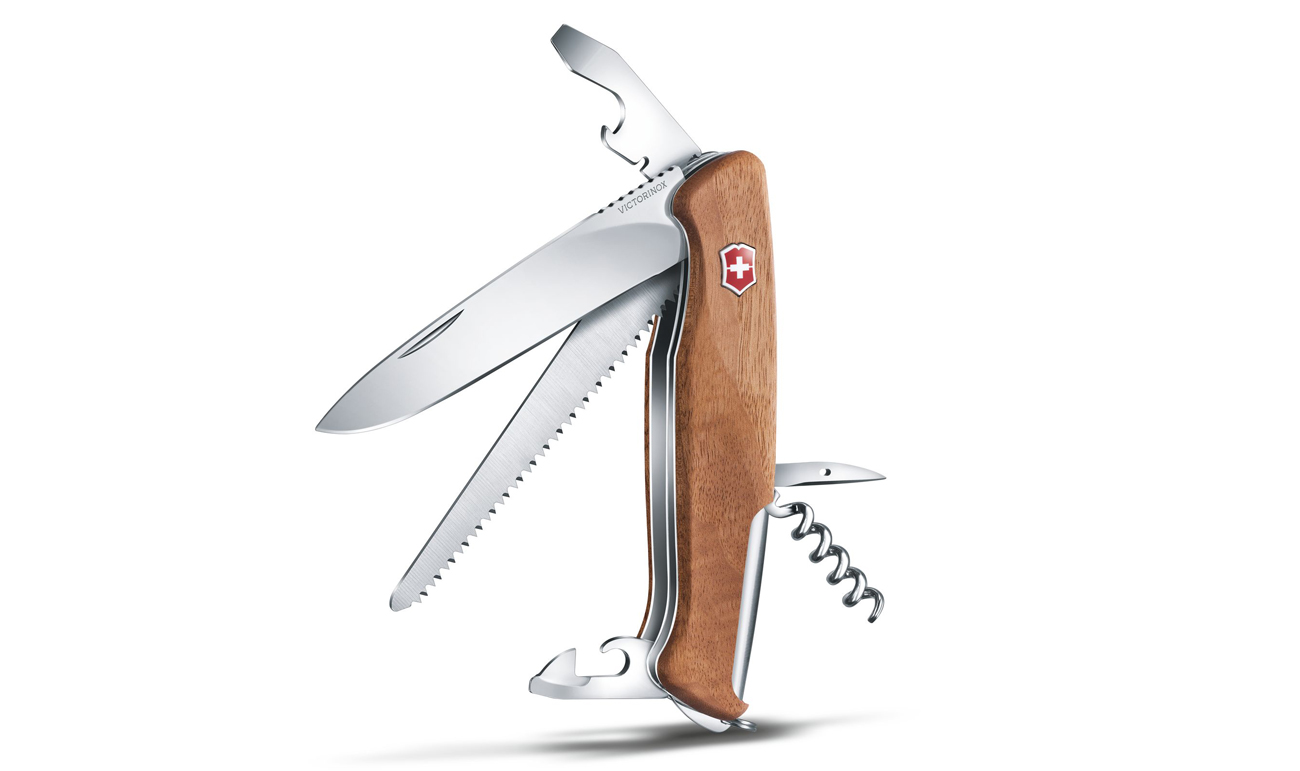 scyzoryk Ranger Wood 55, 130 mm, orzech