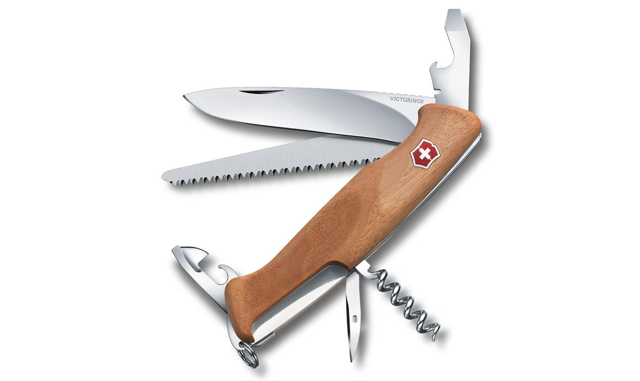 scyzoryk Ranger Wood 55, 130 mm, orzech