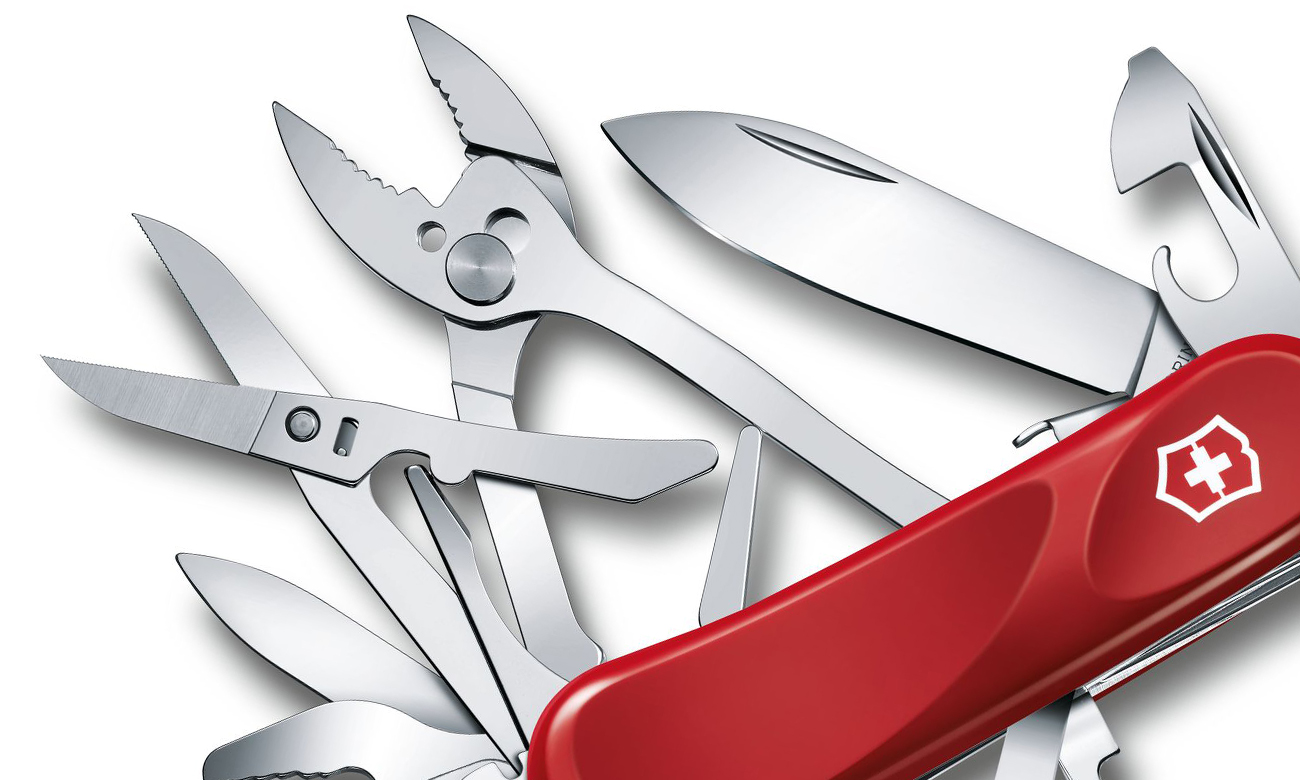 Scyzoryk Victorinox Evolution S557, 85 mm, Celidor, czerwony